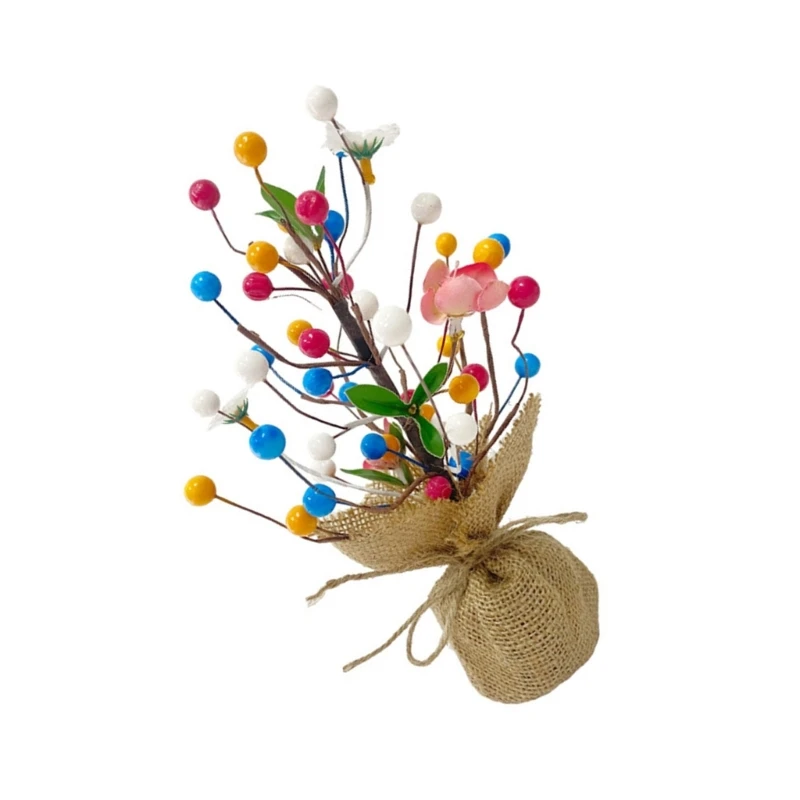 Цветни великденски яйца вода растение коприна цвете орнамент за Великден декор празнична домашно парти доставки подарък