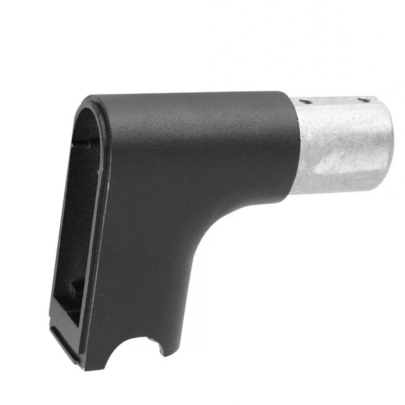 1 парче алуминиева сплав чело преса скутер предна глава подкрепа бар връзка бар багажник подкрепа рамка черно & сребро желязо + ABS
